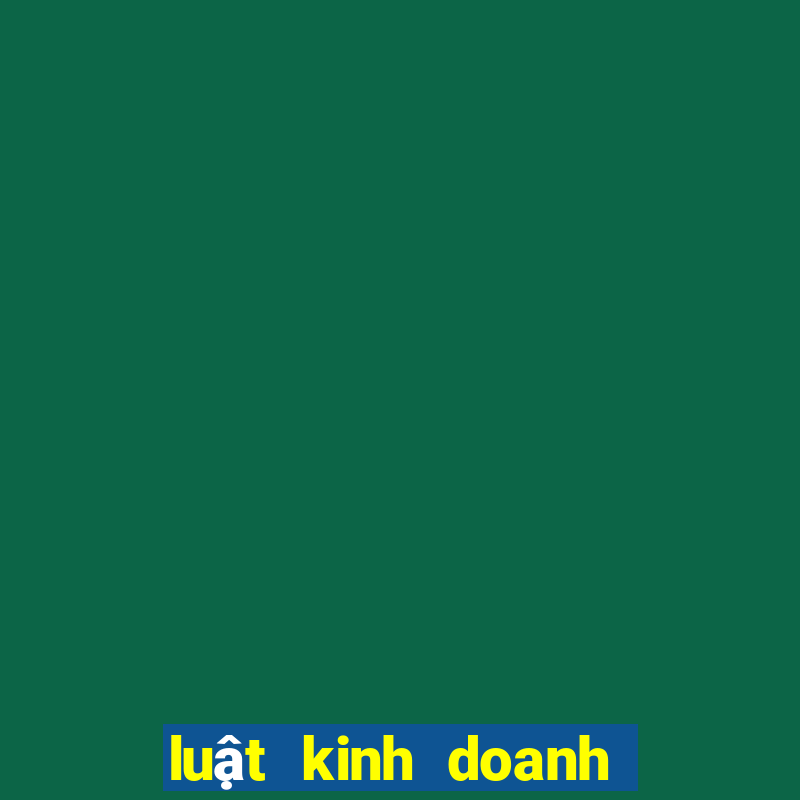 luật kinh doanh bất động sản