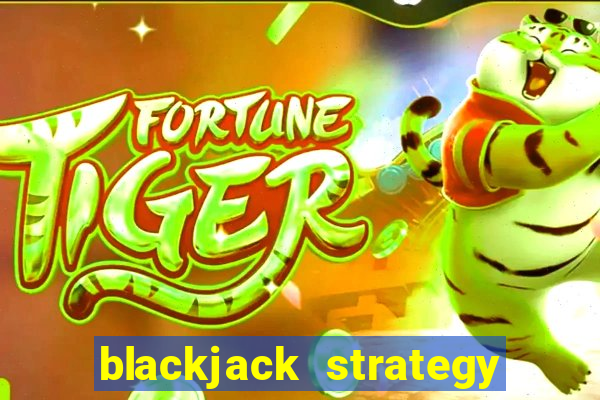 blackjack strategy card free