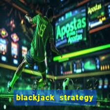 blackjack strategy card free