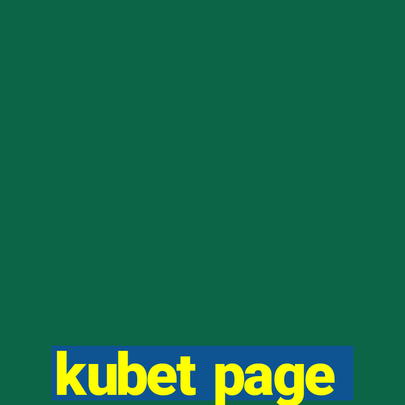 kubet page