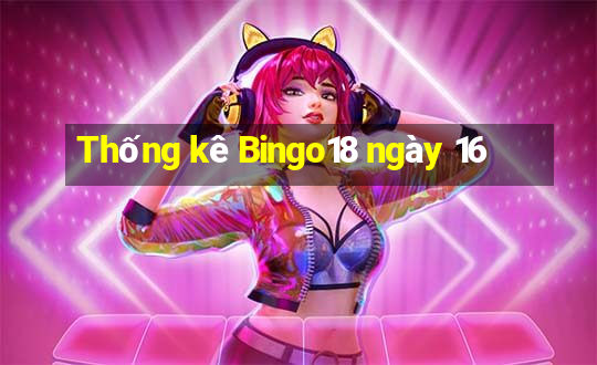 Thống kê Bingo18 ngày 16