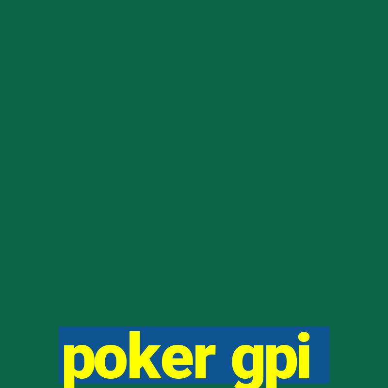 poker gpi