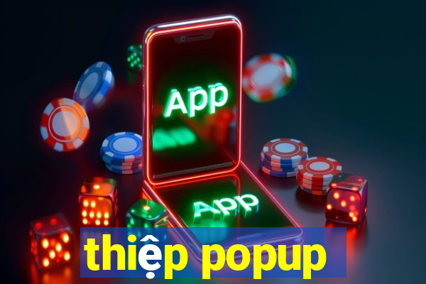 thiệp popup