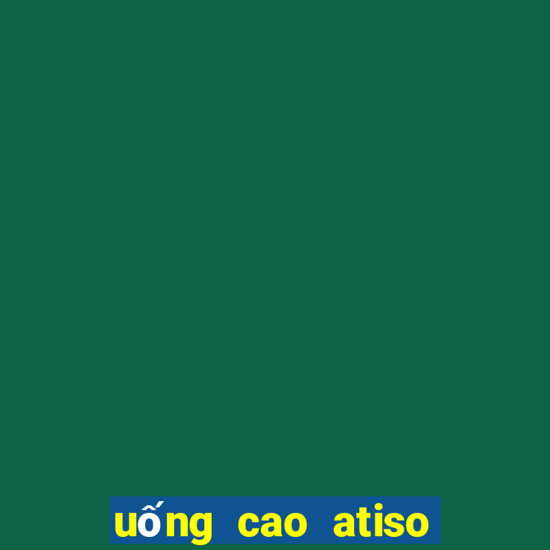 uống cao atiso trị mụn