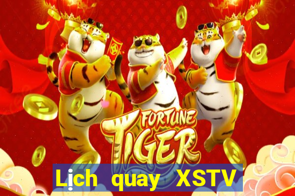 Lịch quay XSTV ngày thứ sáu