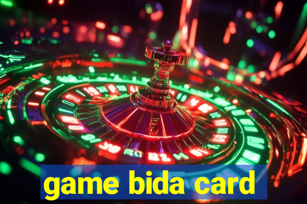 game bida card