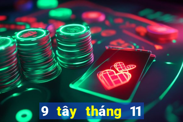 9 tây tháng 11 xổ số miền nam