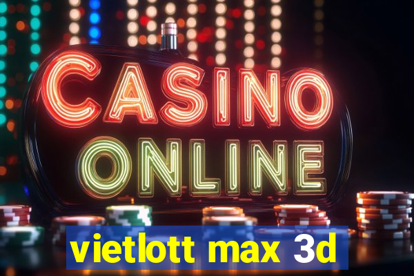 vietlott max 3d