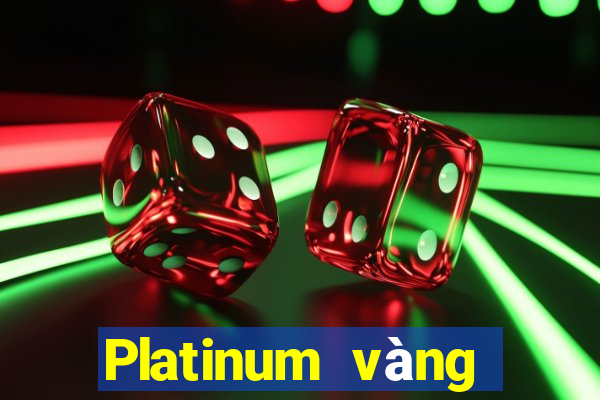 Platinum vàng thả trang wed