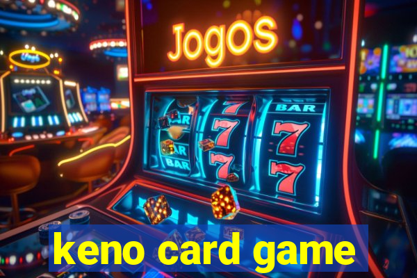 keno card game