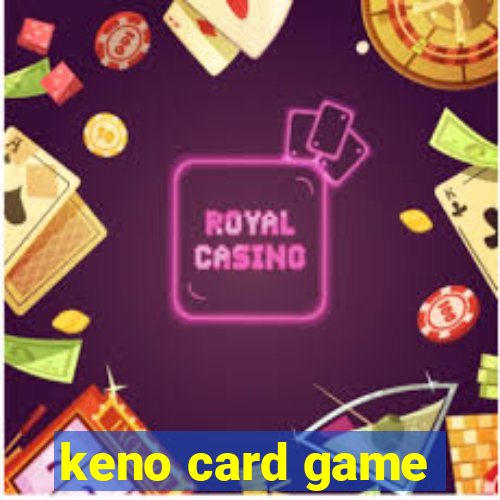 keno card game