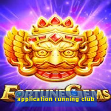 application running club