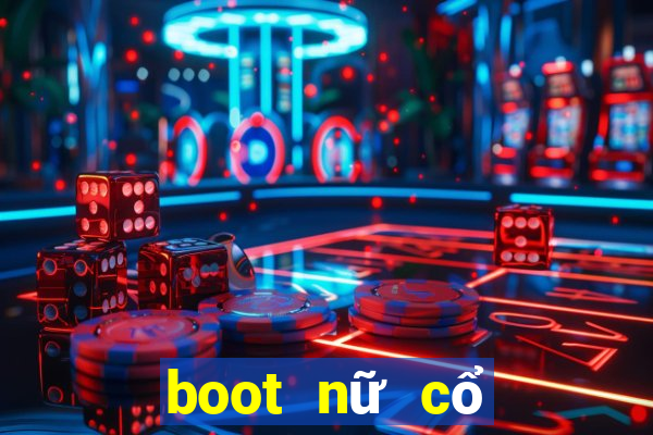 boot nữ cổ thấp đế bệt