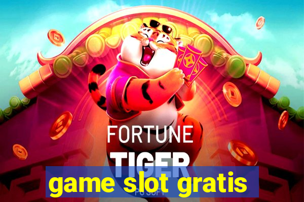 game slot gratis