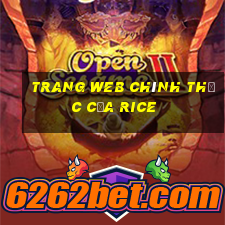 Trang web chính thức của Rice