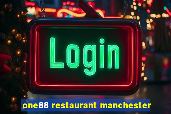 one88 restaurant manchester