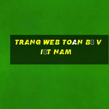 Trang web toàn bộ Việt nam