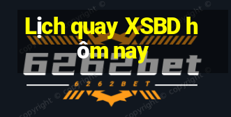 Lịch quay XSBD hôm nay