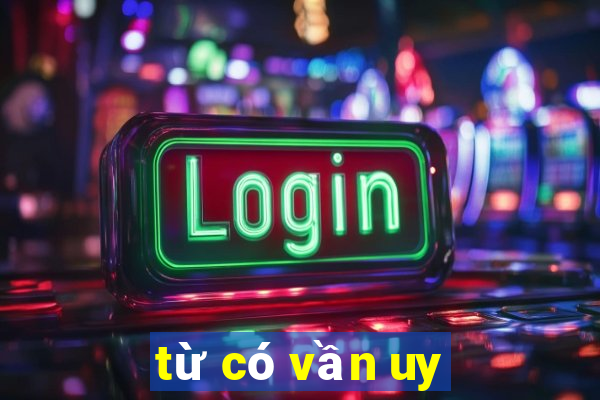 từ có vần uy