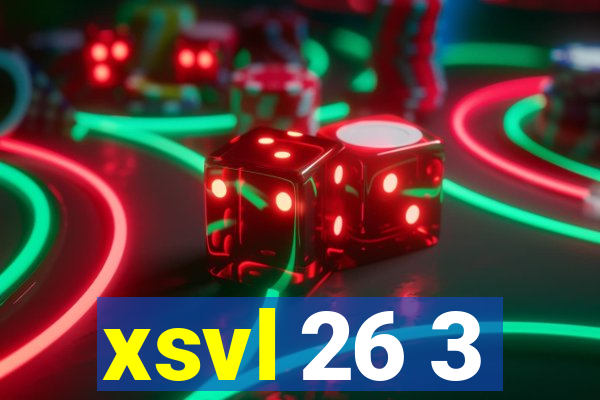 xsvl 26 3