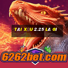 tài xỉu 2.25 là gì