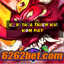 xổ số thừa thiên huế hôm nay