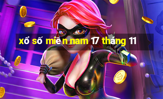 xổ số miền nam 17 tháng 11