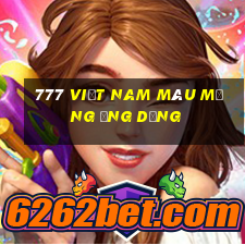 777 việt nam Màu Mạng Ứng dụng