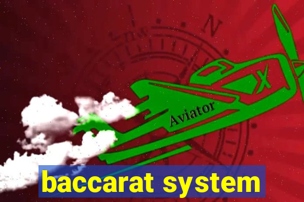 baccarat system