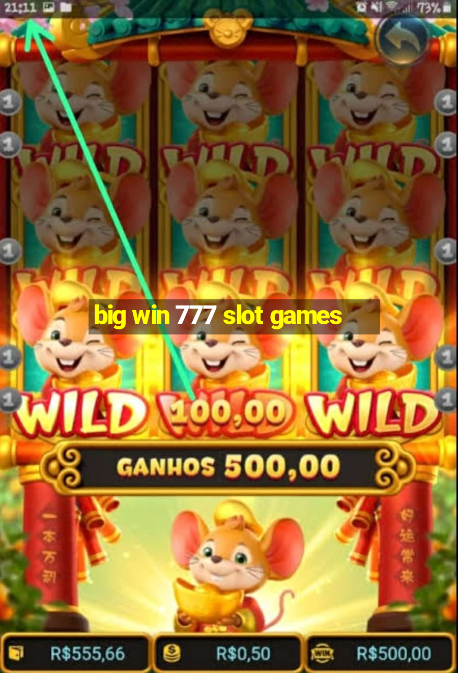 big win 777 slot games