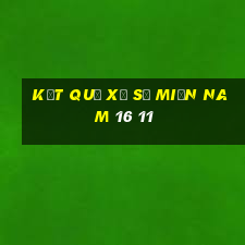 kết quả xổ số miền nam 16 11