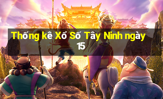 Thống kê Xổ Số Tây Ninh ngày 15