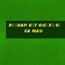 dự đoán kết quả xổ số cà mau