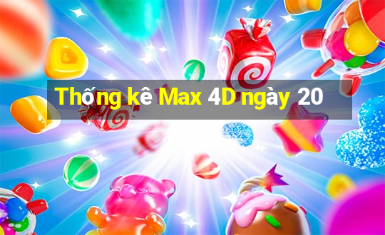 Thống kê Max 4D ngày 20