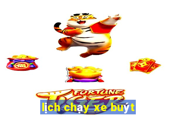 lịch chạy xe buýt