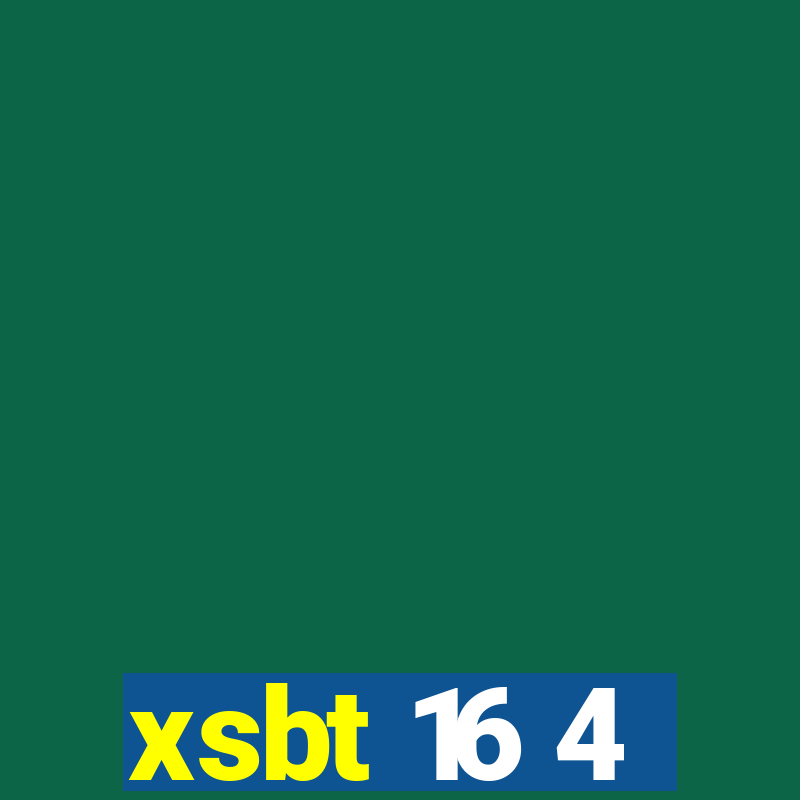 xsbt 16 4