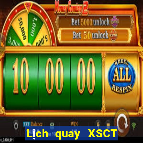 Lịch quay XSCT ngày 27