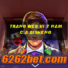 Trang web Việt nam của Bisheng