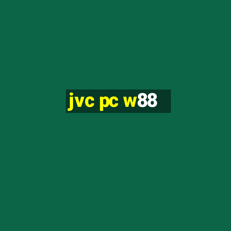 jvc pc w88