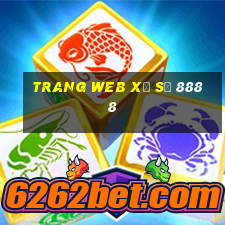 Trang web xổ số 8888