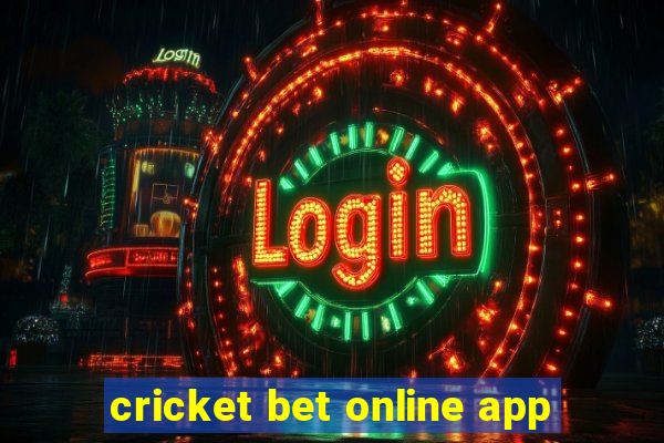 cricket bet online app