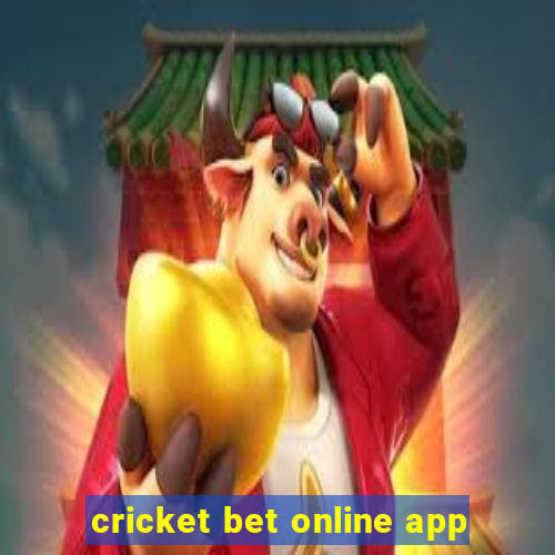 cricket bet online app