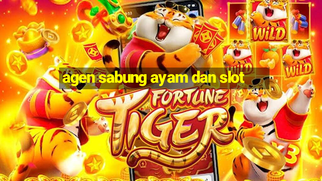 agen sabung ayam dan slot