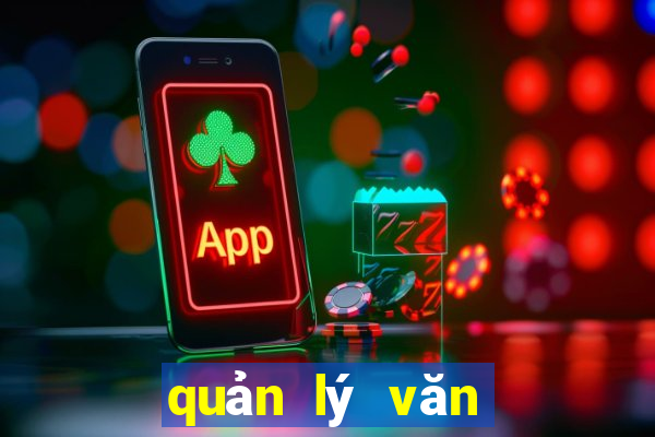 quản lý văn bản cao bằng