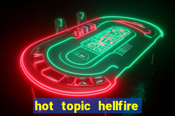 hot topic hellfire club shirt