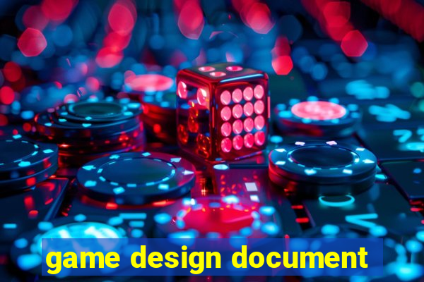 game design document