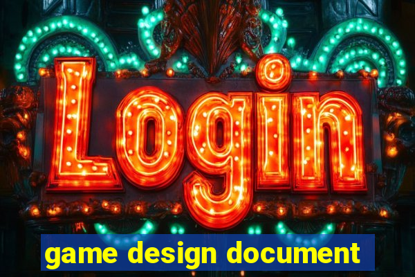 game design document