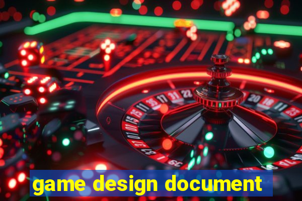 game design document