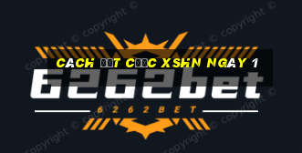 Cách đặt cược XSHN ngày 1