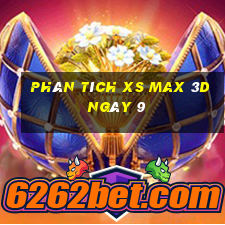 Phân tích XS Max 3D ngày 9